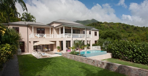 Hill Estate Villa 1726 Nevis Island in West Indies Caribbean